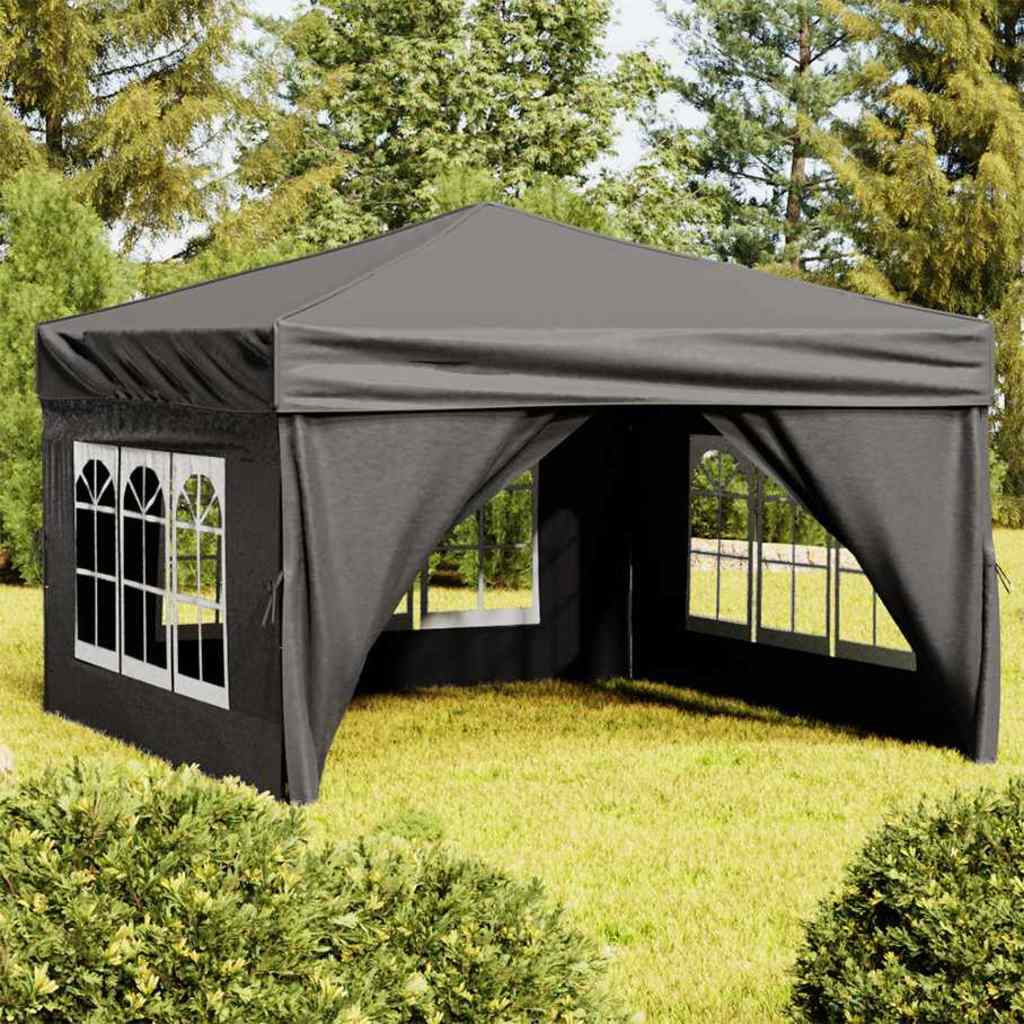 Partytent Inklapbaar Met Zijwanden Kleurig