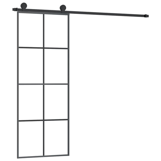 Schuifdeur Met Beslag Esg-Glas En Aluminium