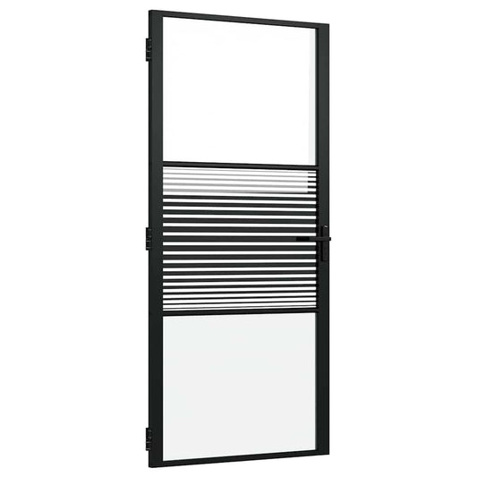Glazen Deur 93 X 3,5 X 201,5 Cm Aluminium