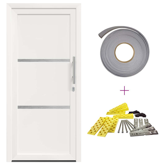 Voordeur Pvc Wit