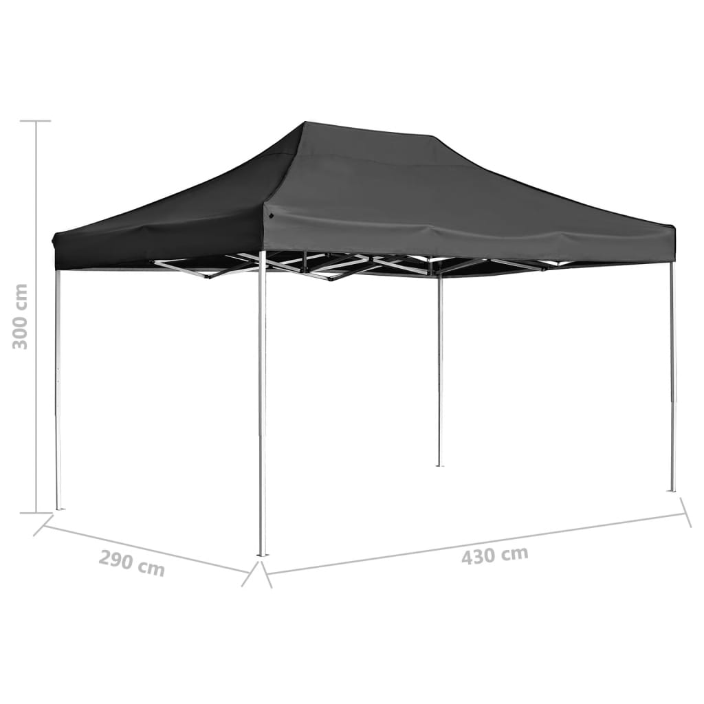 Partytent Professioneel Inklapbaar 4,5X3 M Aluminium