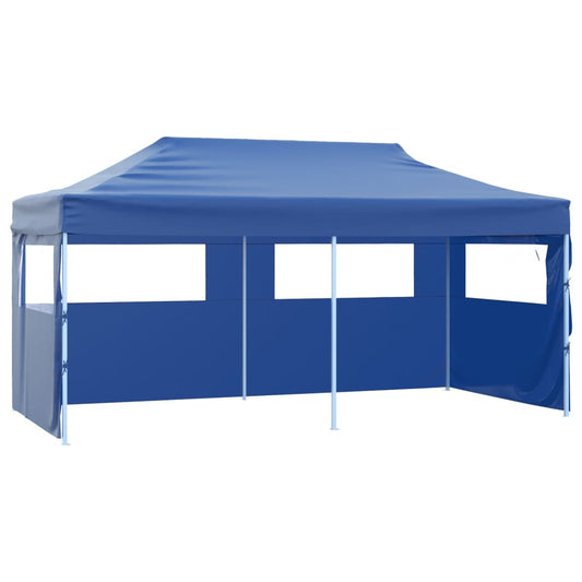 Partytent Met 4 Zijwanden Inklapbaar 3X6 M Staal