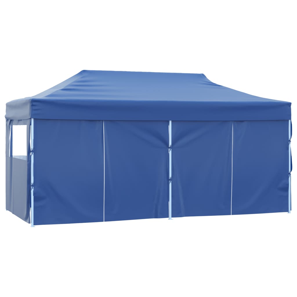 Partytent Met 4 Zijwanden Inklapbaar 3X6 M Staal