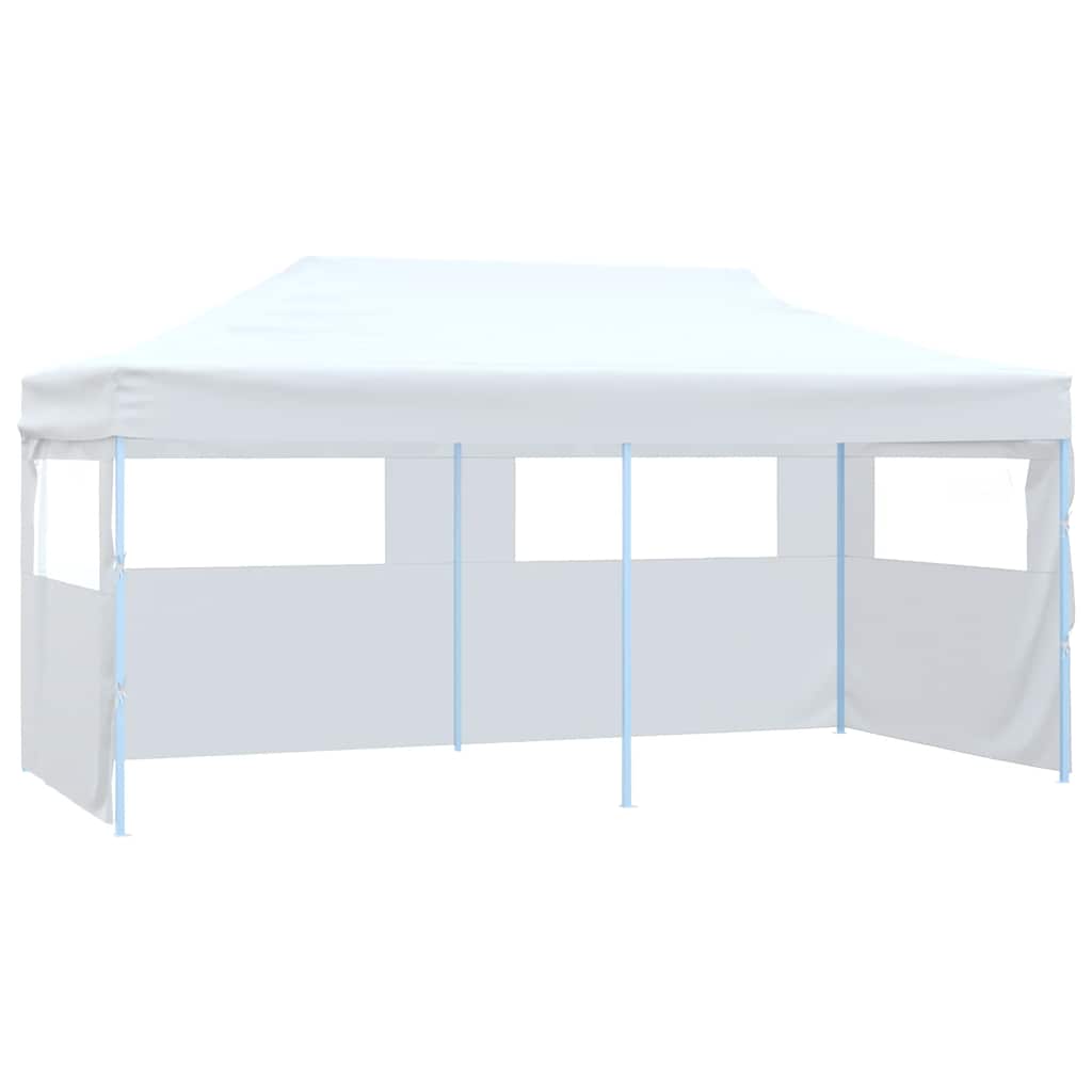 Partytent Met 4 Zijwanden Inklapbaar 3X6 M Staal