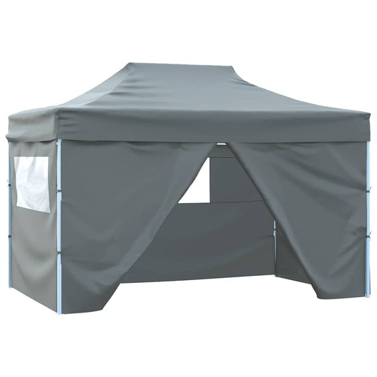 Partytent Met 4 Zijwanden Inklapbaar 3X4 M Staal