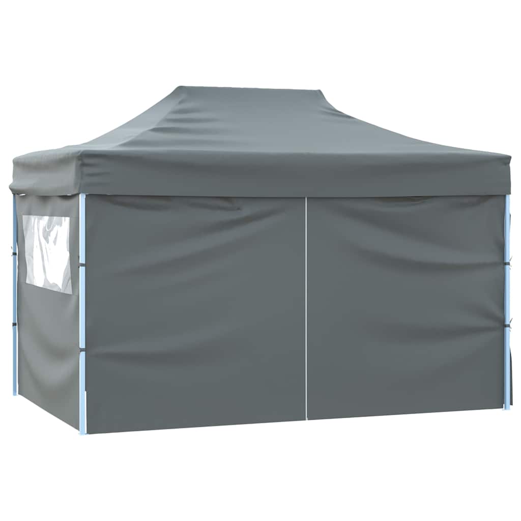Partytent Met 4 Zijwanden Inklapbaar 3X4 M Staal
