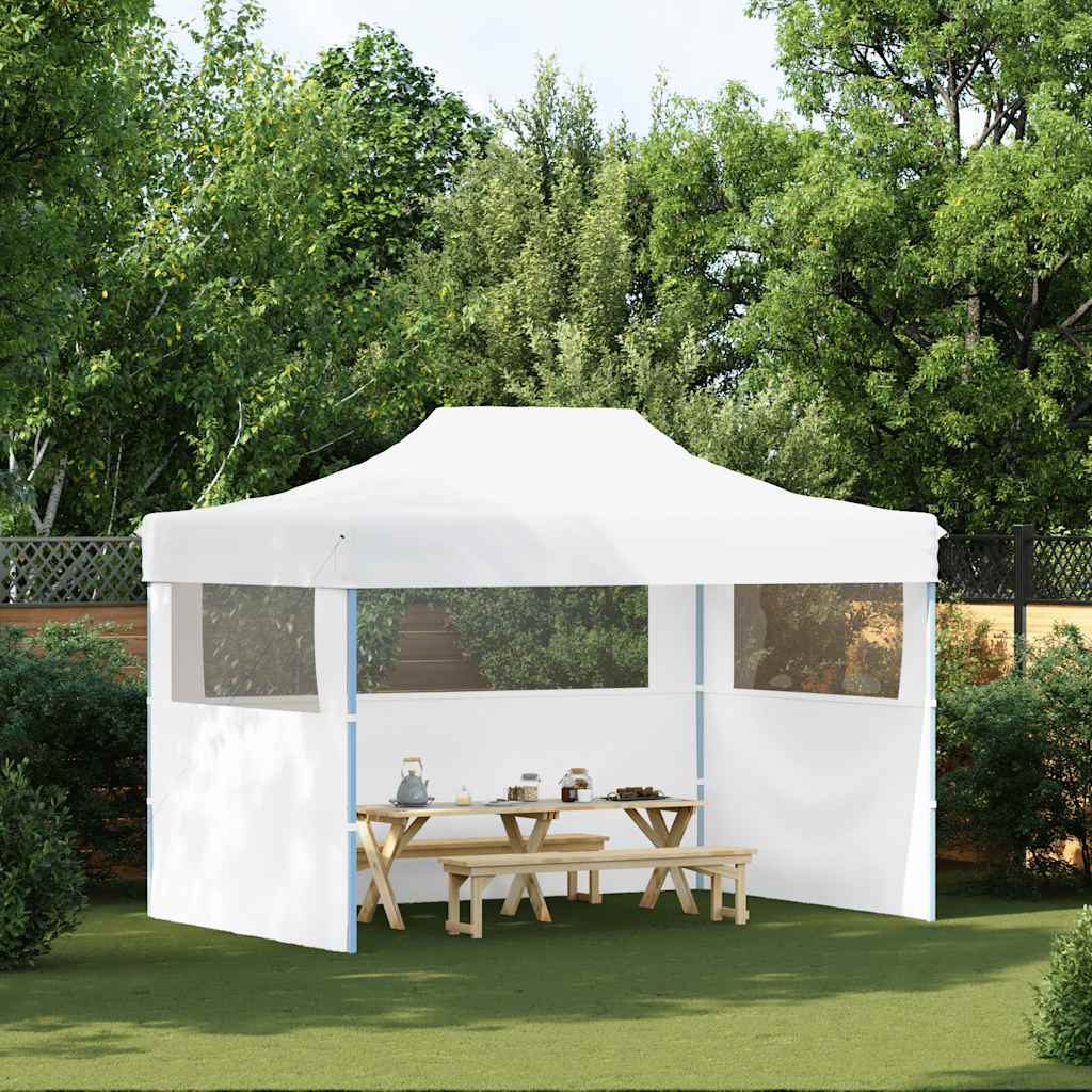 Partytent Met 3 Zijwanden Inklapbaar 3X4 M Staal