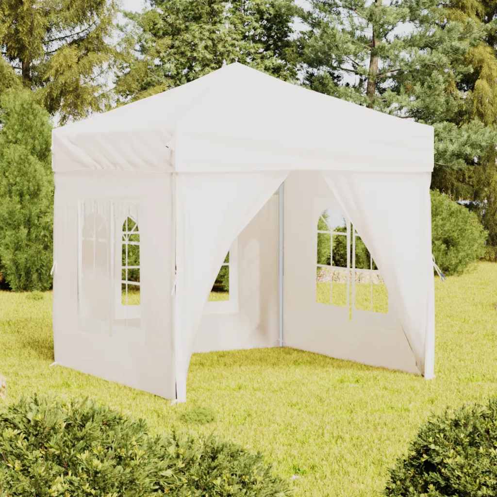 Partytent Inklapbaar Met Zijwanden Kleurig