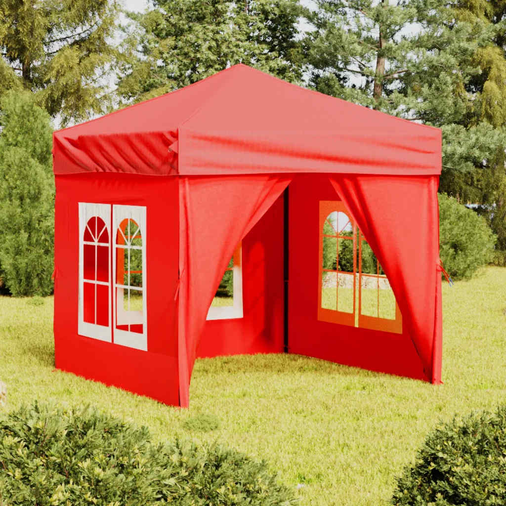 Partytent Inklapbaar Met Zijwanden Kleurig