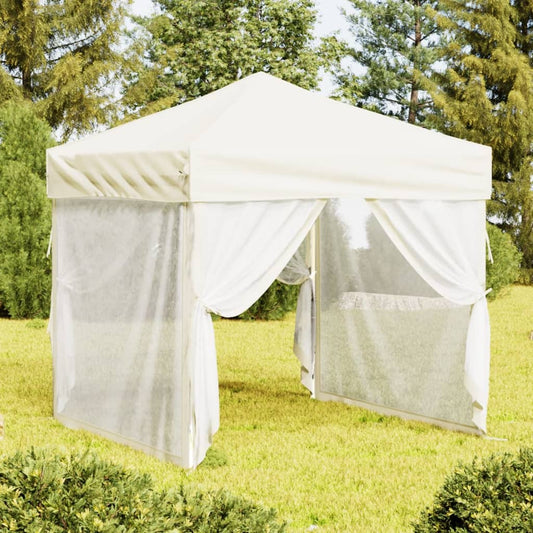 Partytent Inklapbaar Met Zijwanden Kleurig