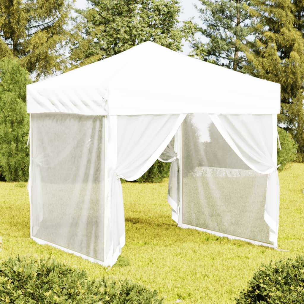 Partytent Inklapbaar Met Zijwanden Kleurig
