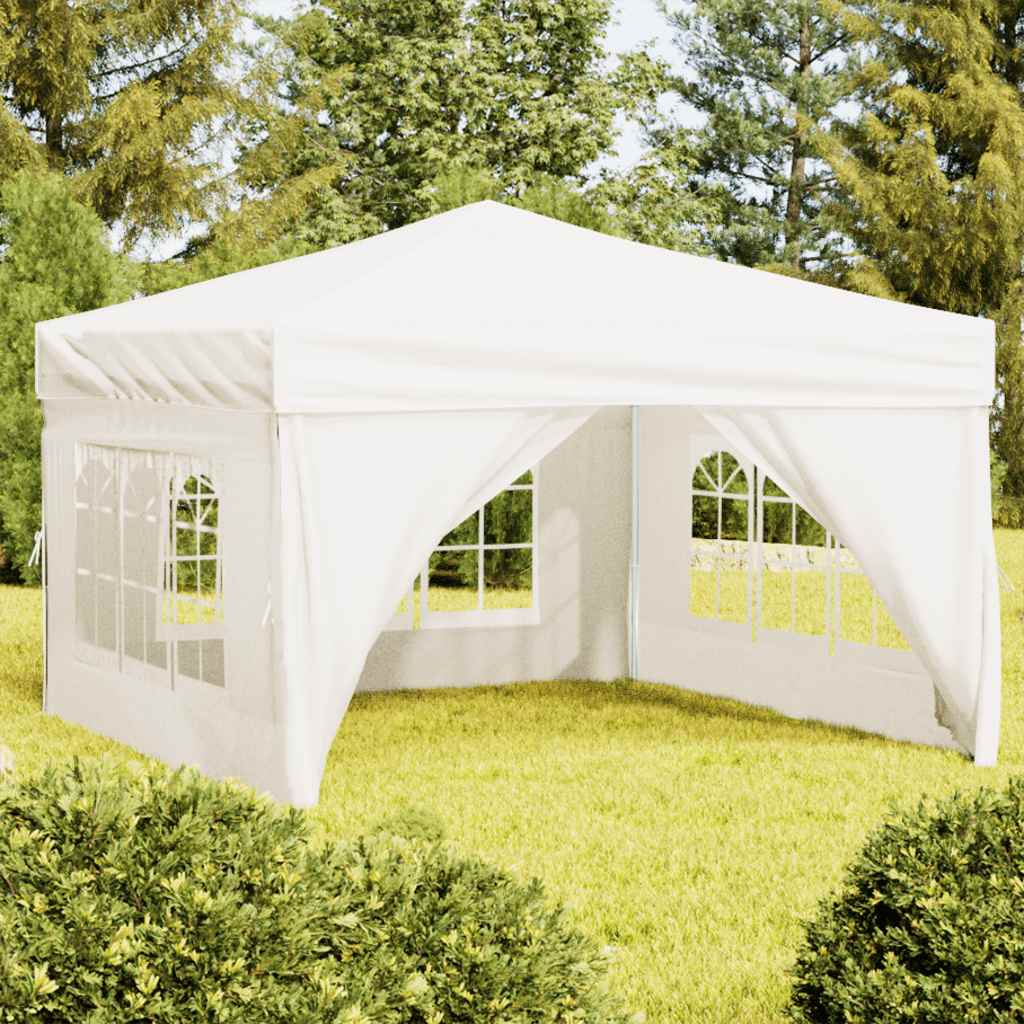 Partytent Inklapbaar Met Zijwanden Kleurig