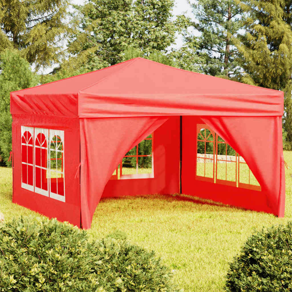 Partytent Inklapbaar Met Zijwanden Kleurig