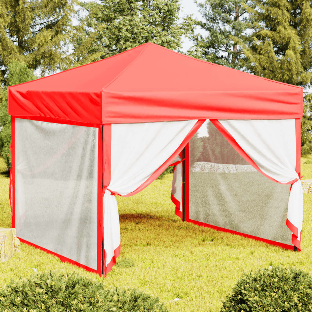 Partytent Inklapbaar Met Zijwanden Kleurig