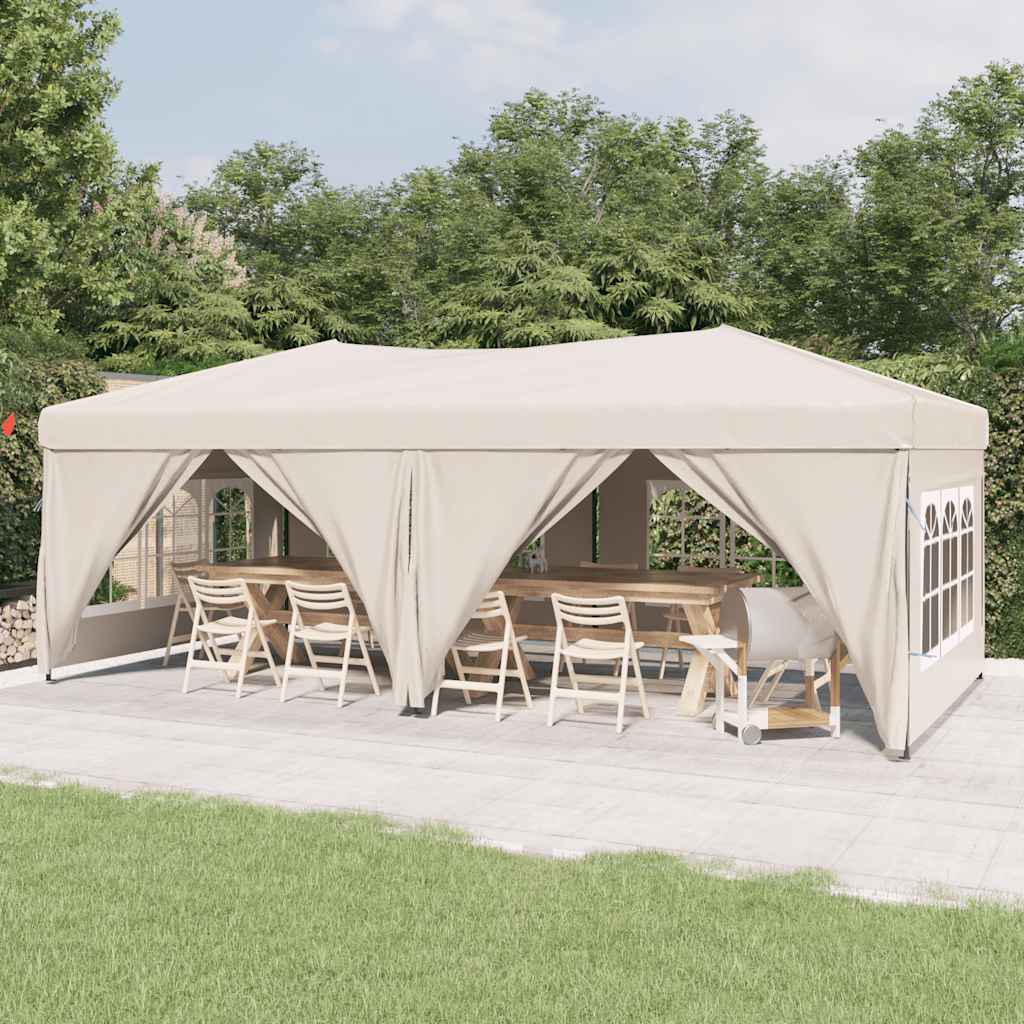 Partytent Inklapbaar Met Zijwanden Kleurig