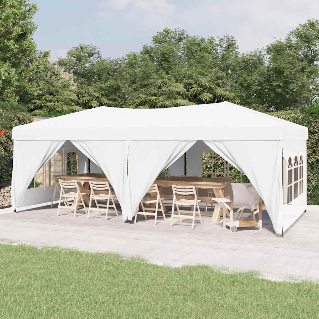 Partytent Inklapbaar Met Zijwanden Kleurig