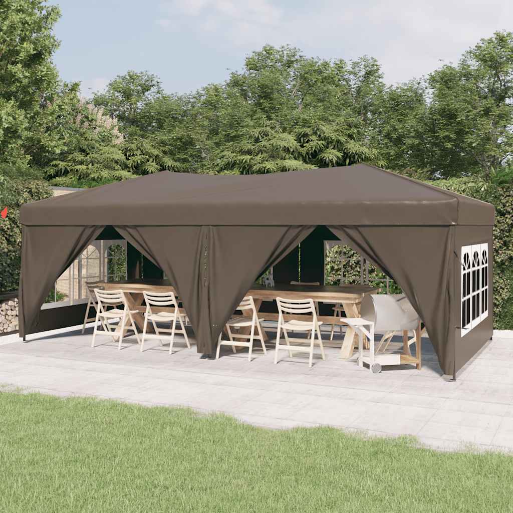 Partytent Inklapbaar Met Zijwanden Kleurig