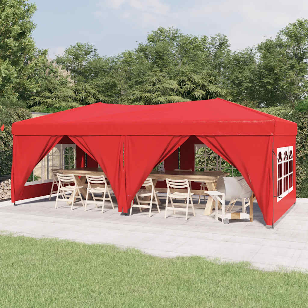 Partytent Inklapbaar Met Zijwanden Kleurig