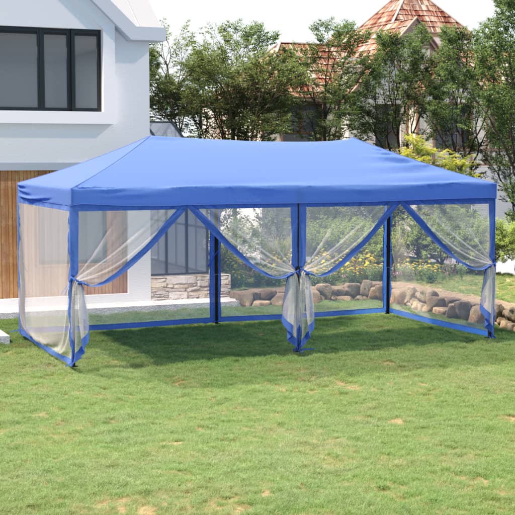 Partytent Inklapbaar Met Zijwanden Kleurig