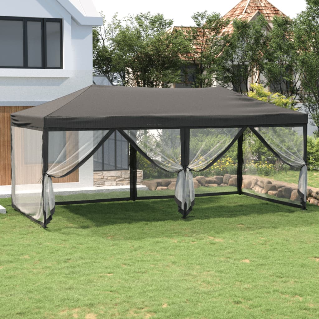 Partytent Inklapbaar Met Zijwanden Kleurig