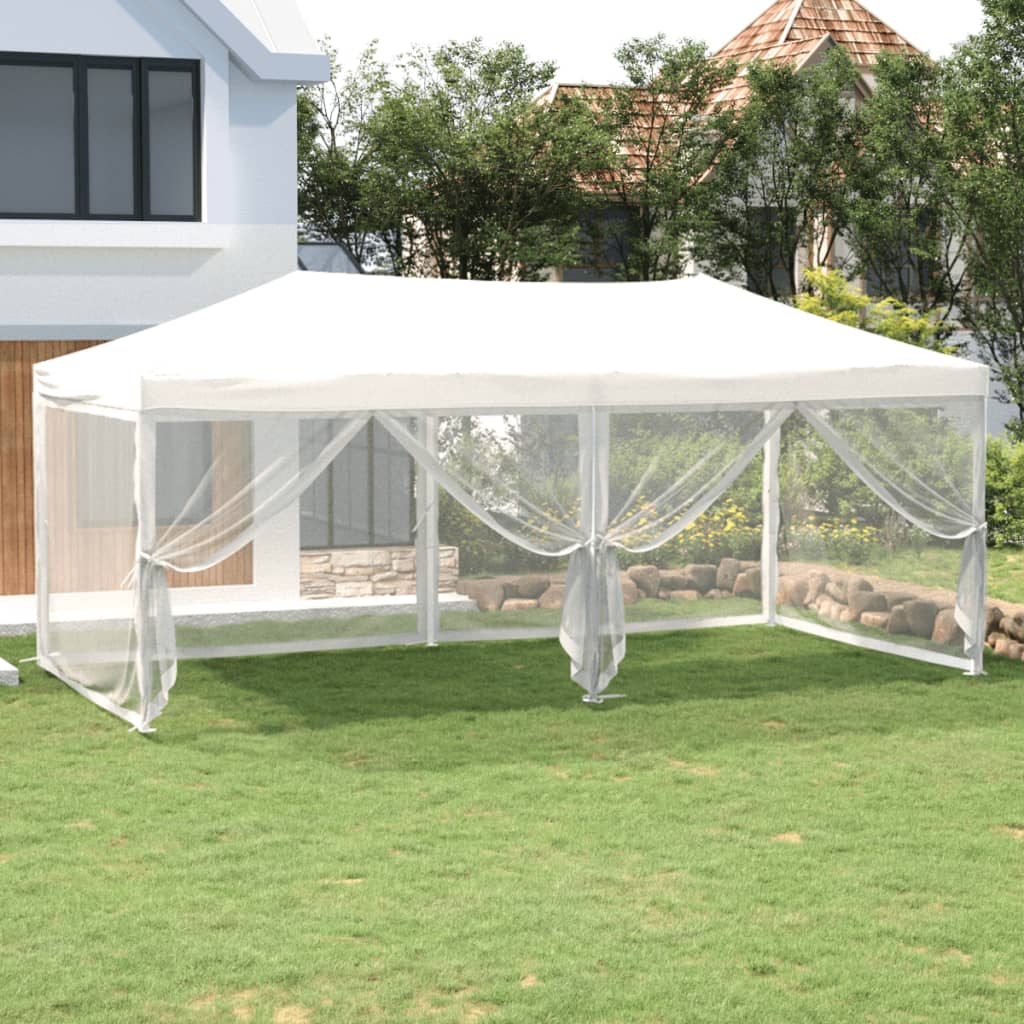 Partytent Inklapbaar Met Zijwanden Kleurig