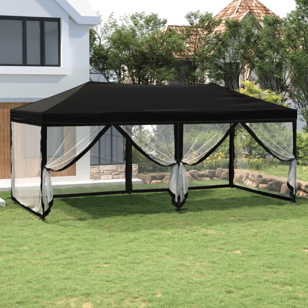 Partytent Inklapbaar Met Zijwanden Kleurig
