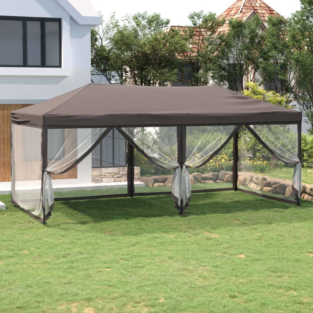 Partytent Inklapbaar Met Zijwanden Kleurig