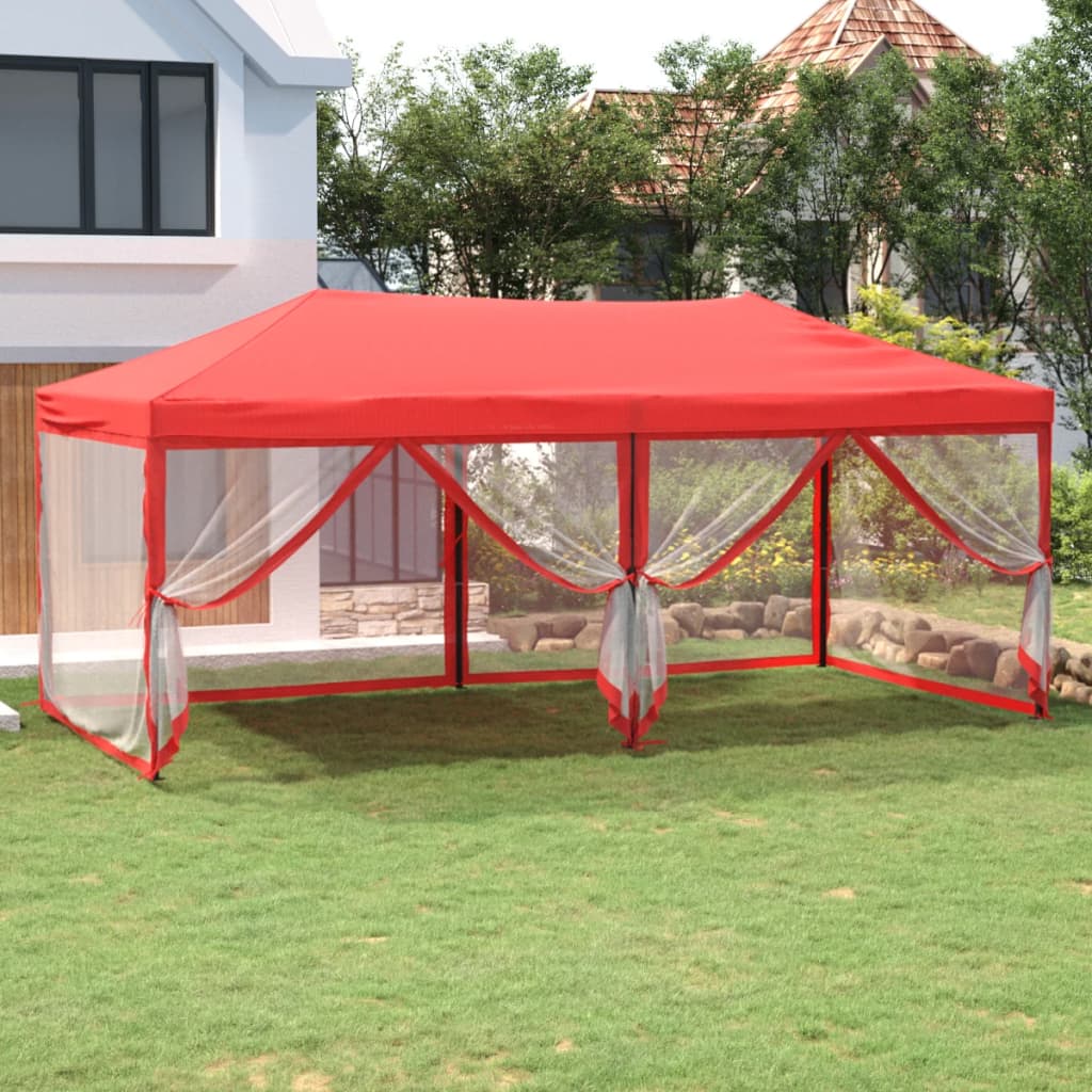 Partytent Inklapbaar Met Zijwanden Kleurig