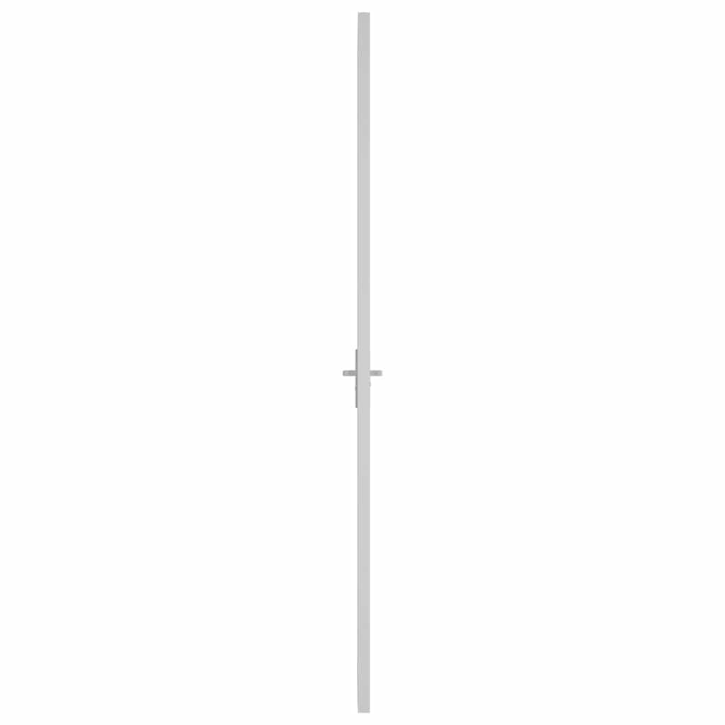 Binnendeur 102,5X201,5 Cm Esg-Glas En Aluminium Wit