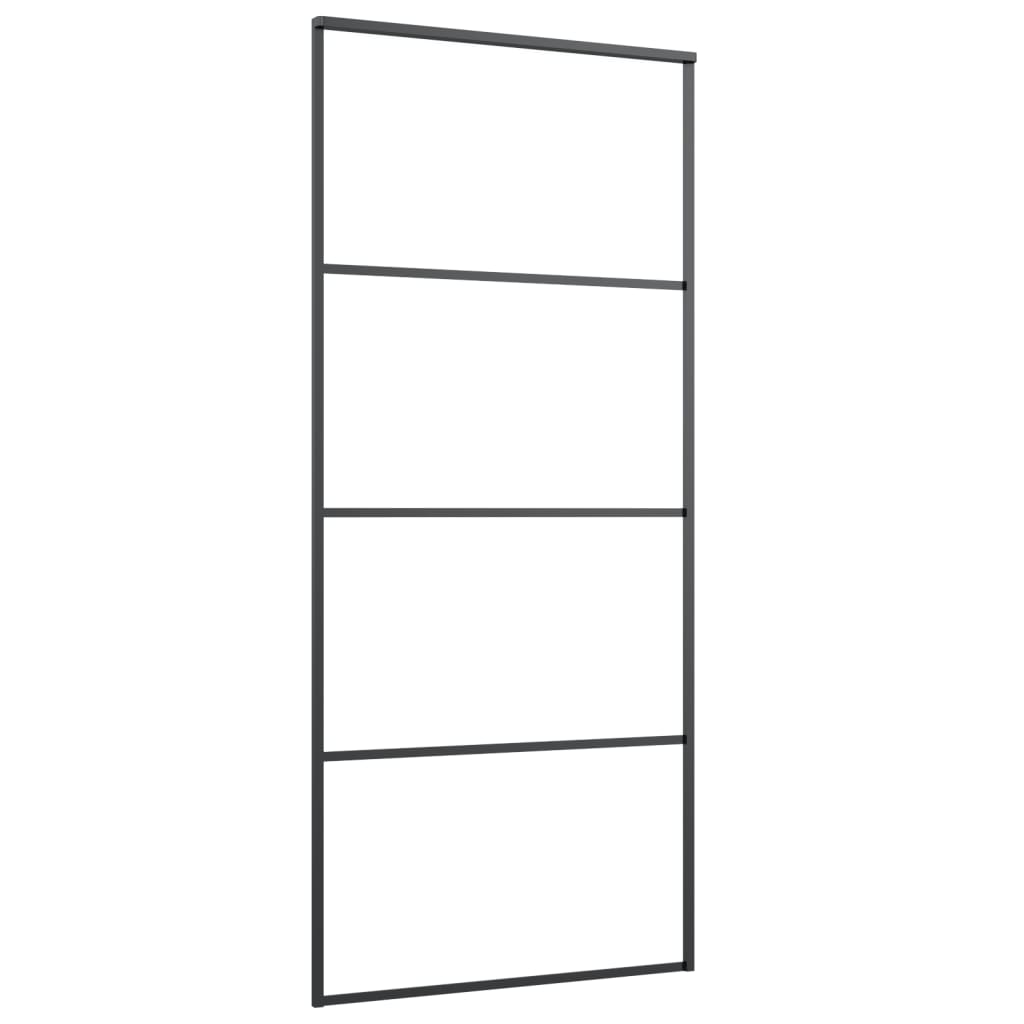 Schuifdeur Met Beslag Esg-Glas En Aluminium