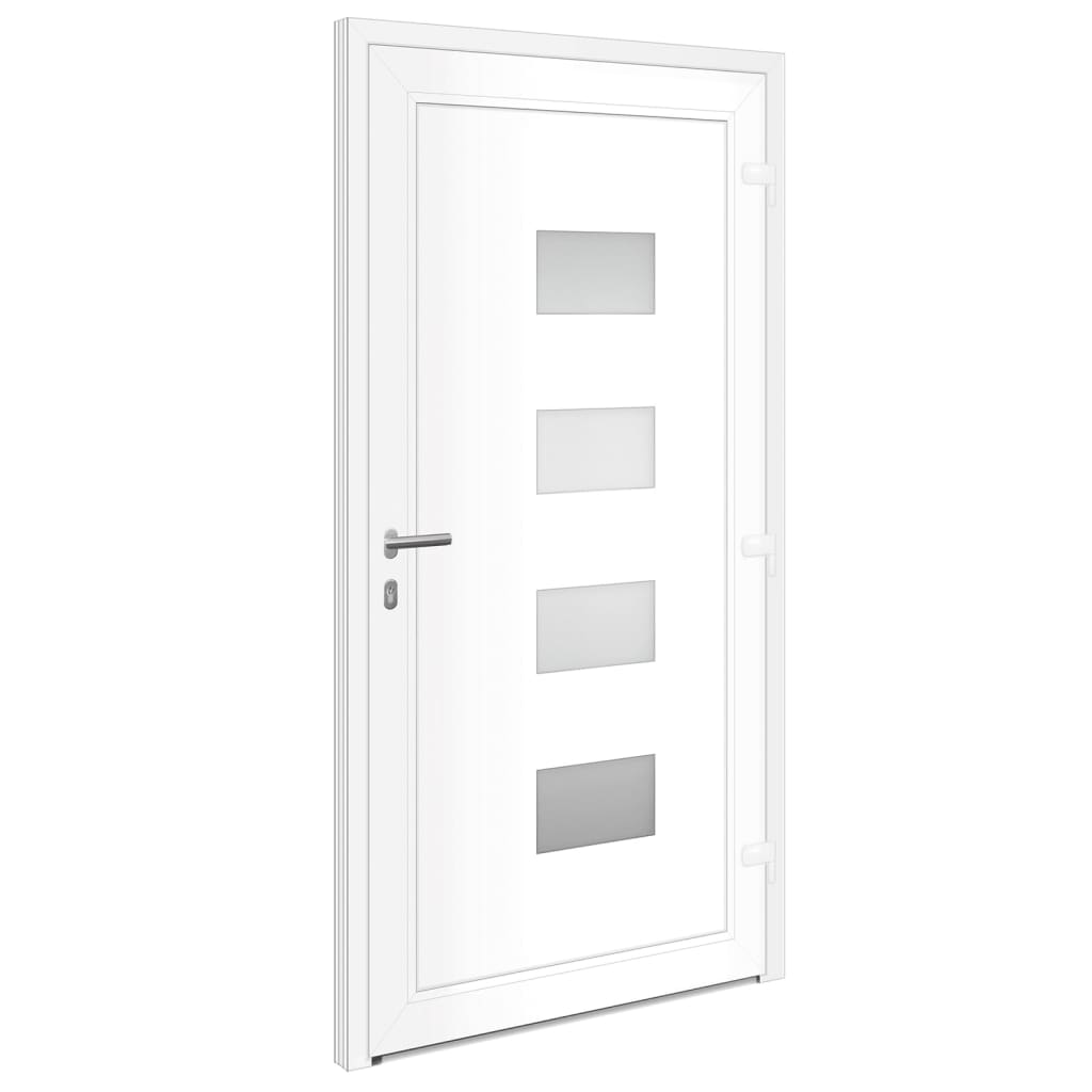 Voordeur Aluminium En Pvc Kleurig