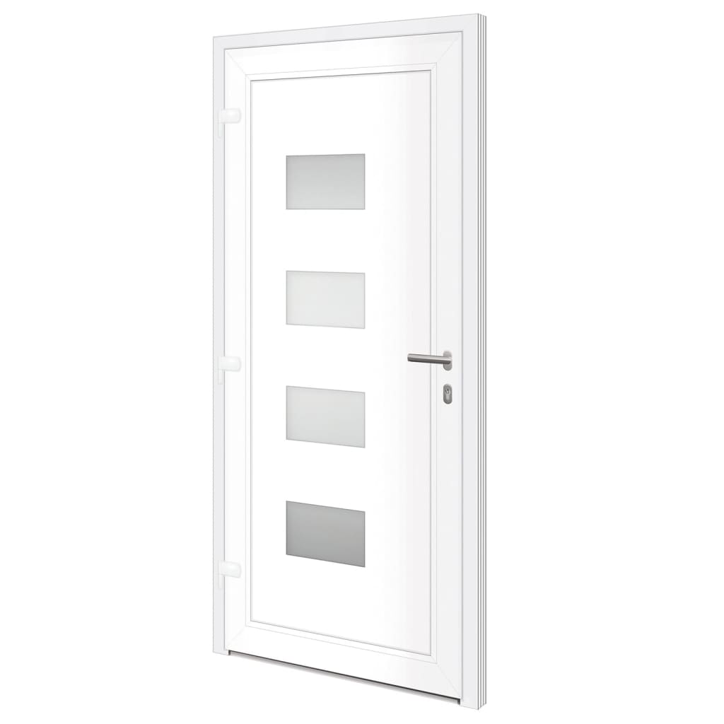 Voordeur Aluminium En Pvc Kleurig