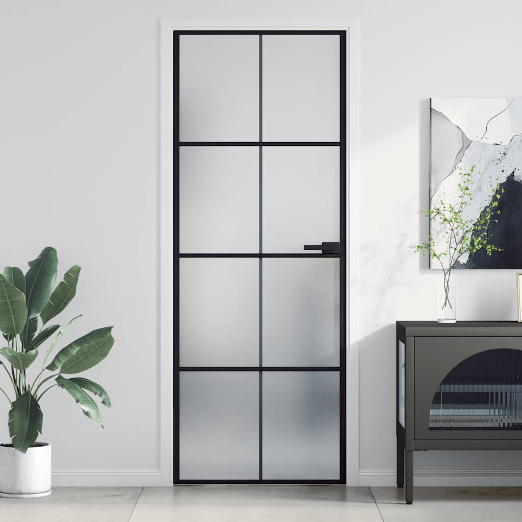 Schuifdeur Helder Esg-Glas En Aluminium Kleurig