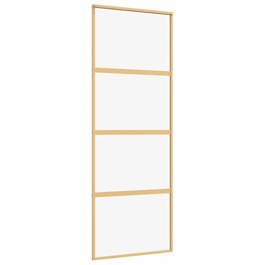Schuifdeur Helder Esg-Glas En Aluminium Kleurig