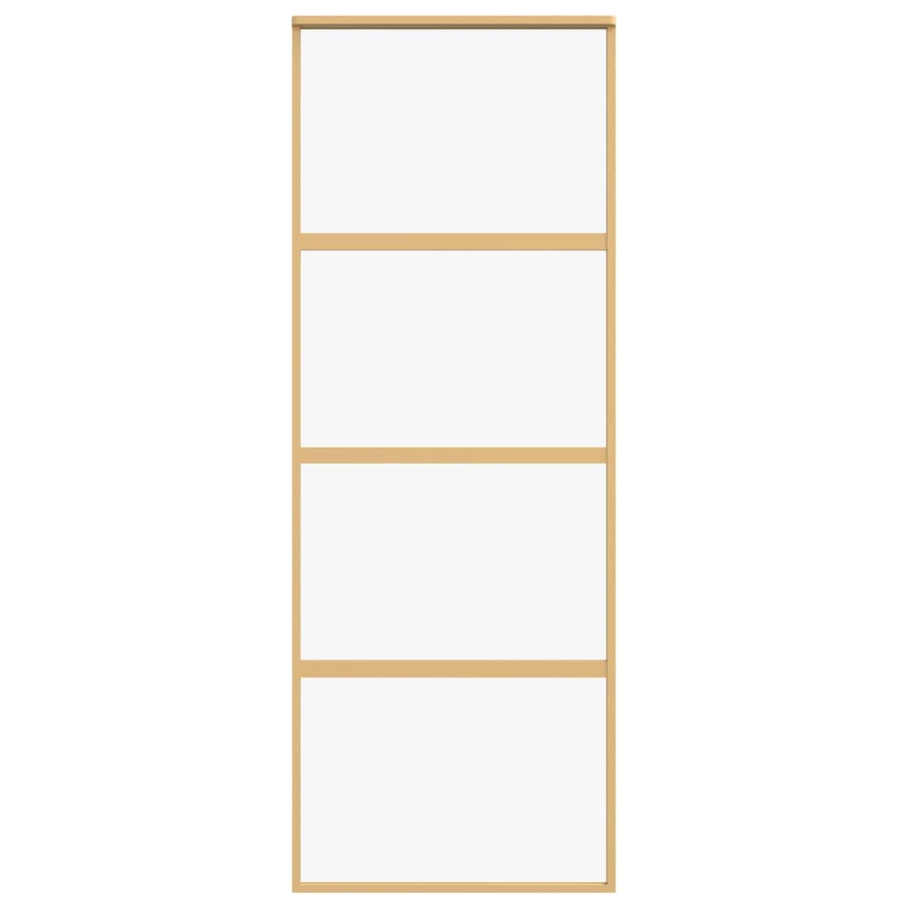 Schuifdeur Helder Esg-Glas En Aluminium Kleurig