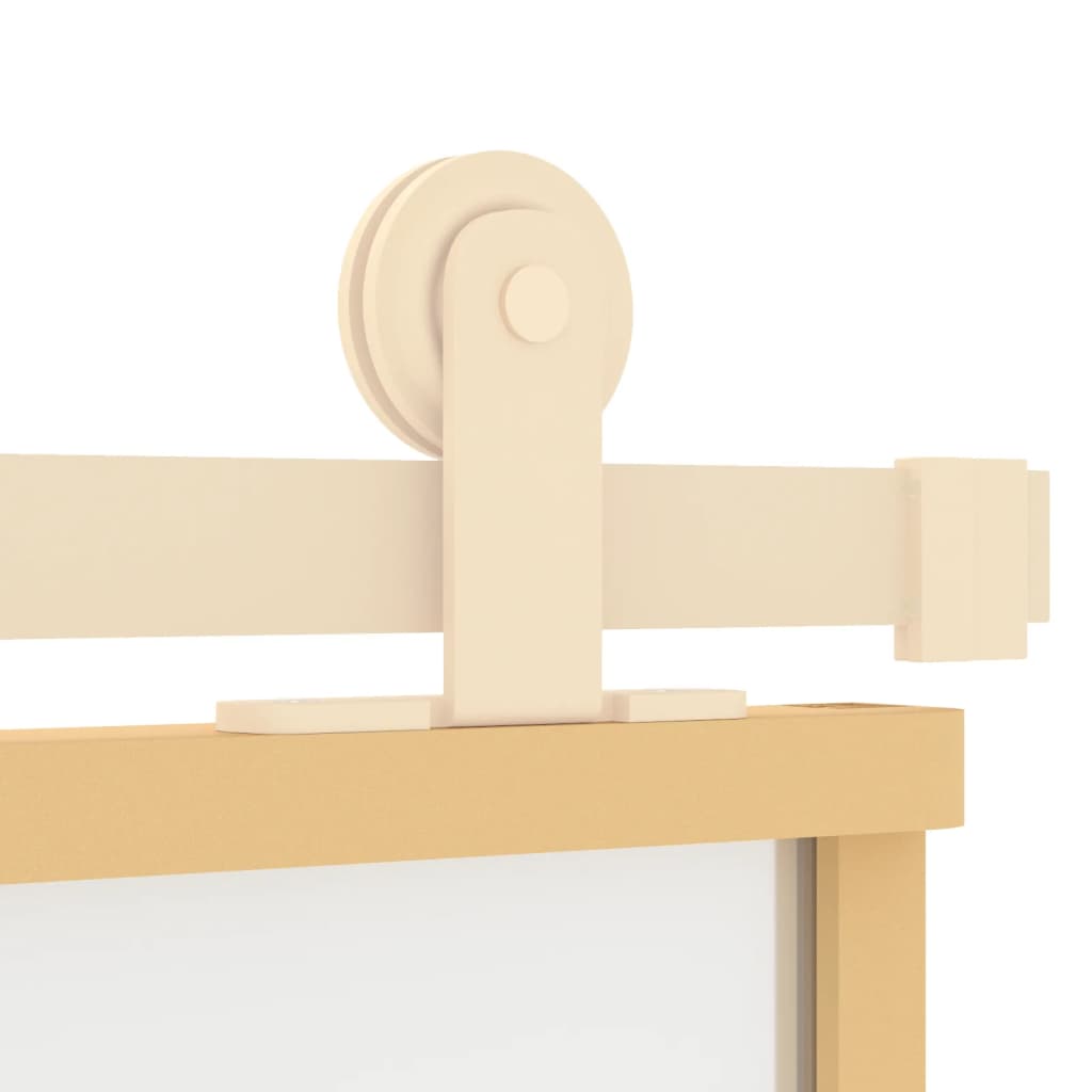 Schuifdeur Esg-Glas En Aluminium Kleurig