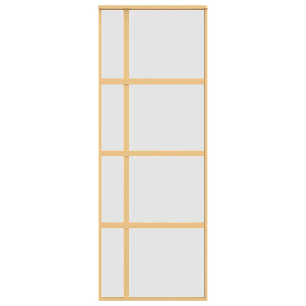 Schuifdeur Esg-Glas En Aluminium Kleurig