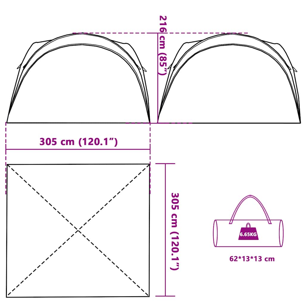 Partytent Waterdicht