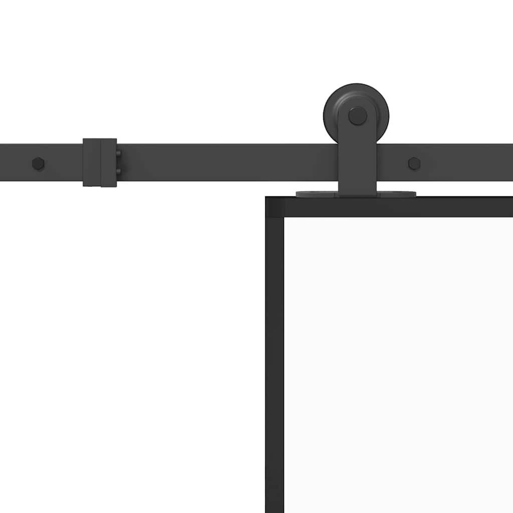 Schuifdeur Met Beslag 102,5X205 Cm Esg-Glas En Aluminium