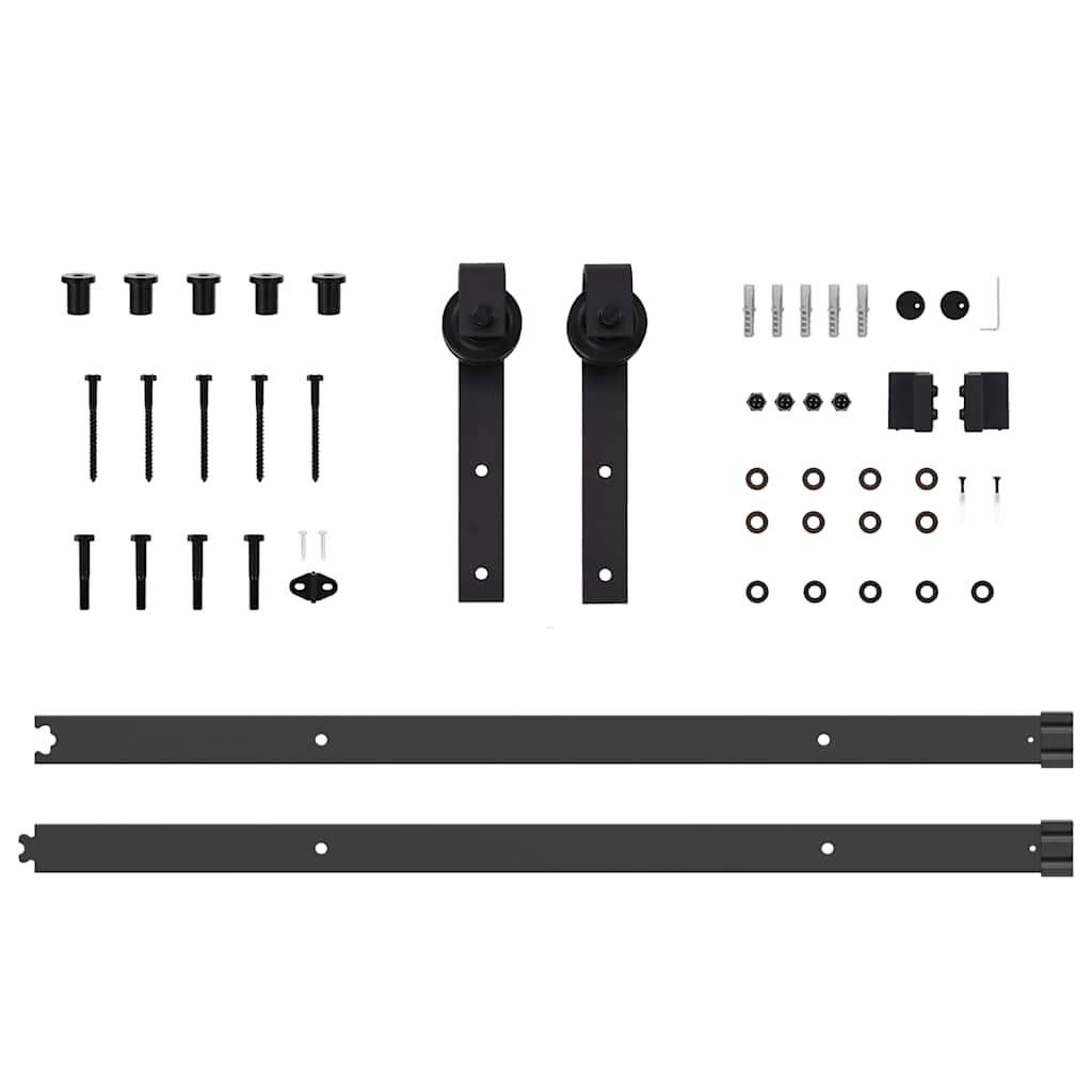 Schuifdeur Orkdal Wit En Zwart 73,5 X 211 Cm