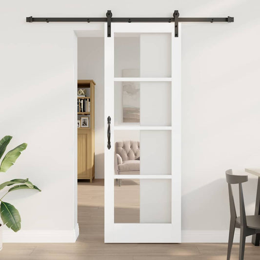 Schuifdeur Orkdal Wit En Zwart 73,5 X 211 Cm
