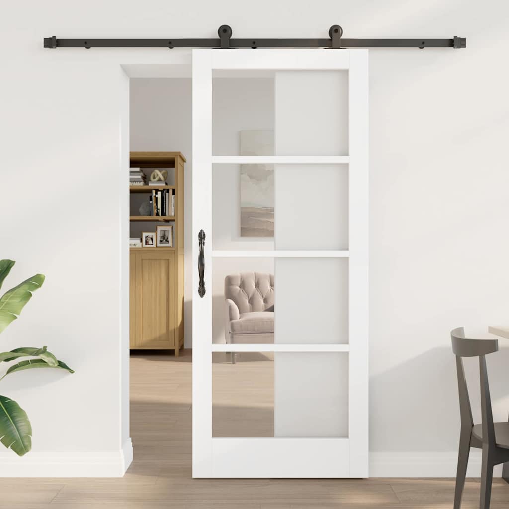 Schuifdeur Orkdal Massief Grenenhout En Glas