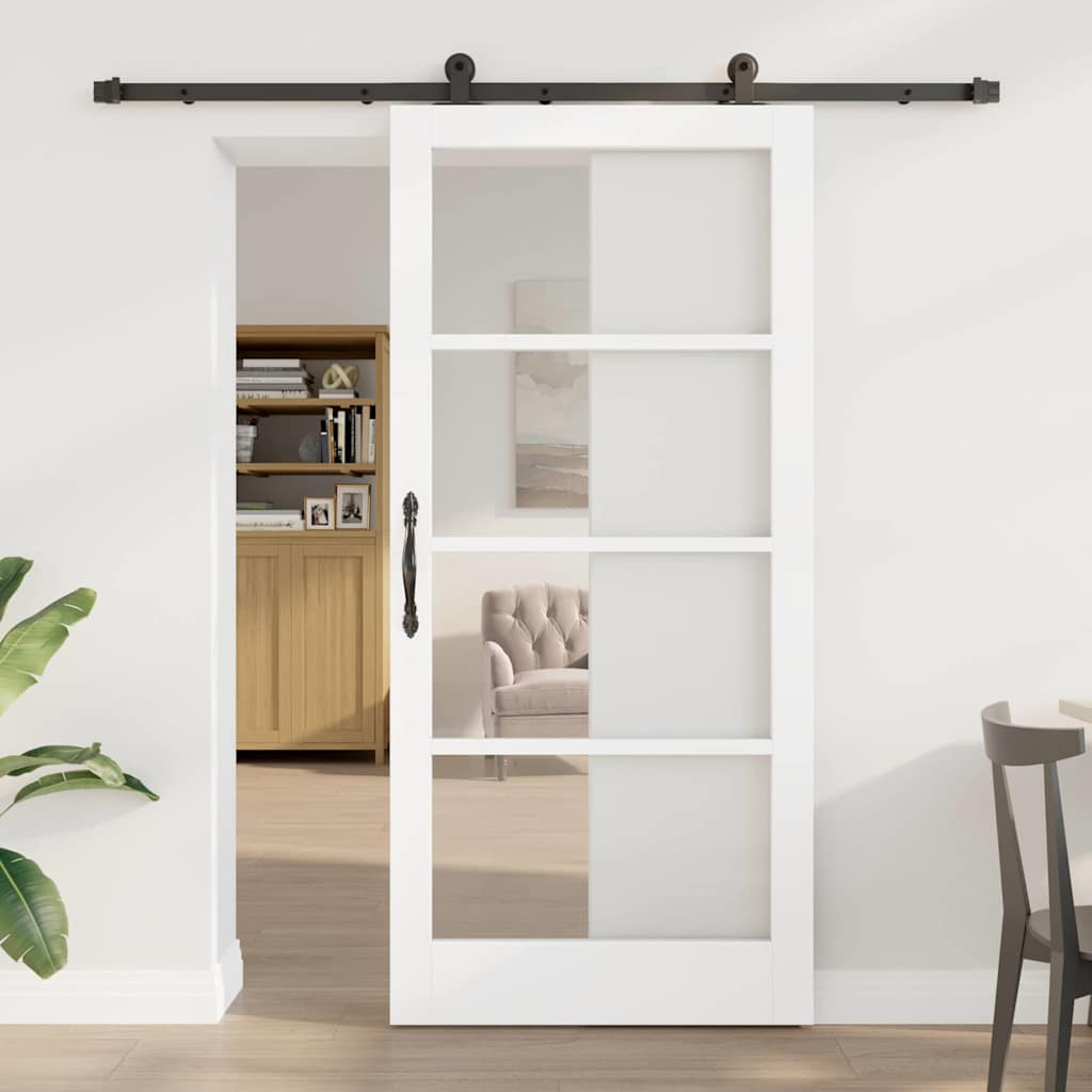 Schuifdeur Orkdal Massief Grenenhout En Glas