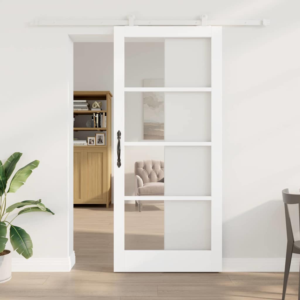 Schuifdeur Orkdal Massief Grenenhout En Glas