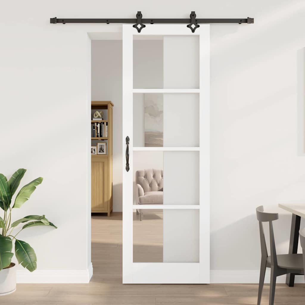 Schuifdeur Orkdal Massief Grenenhout En Glas