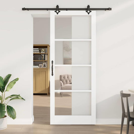 Schuifdeur Orkdal Massief Grenenhout En Glas