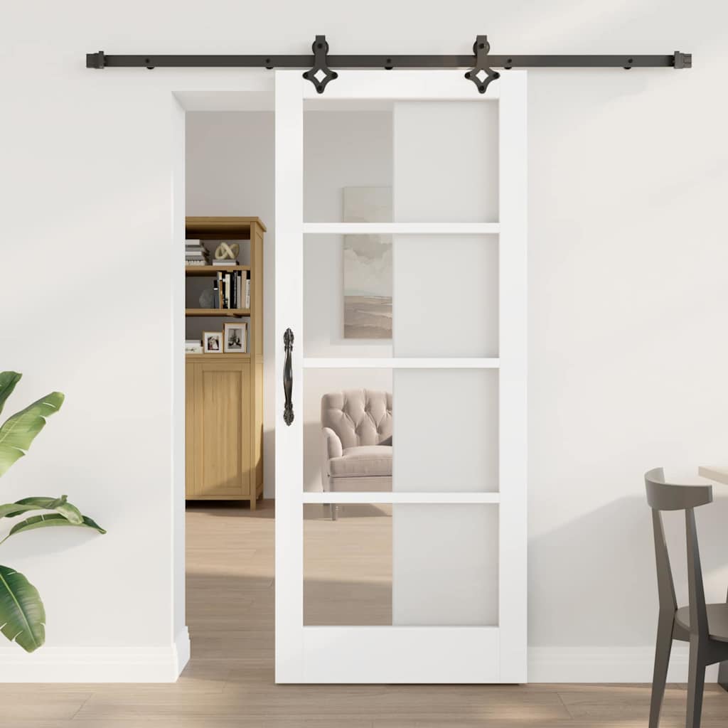 Schuifdeur Orkdal Massief Grenenhout En Glas