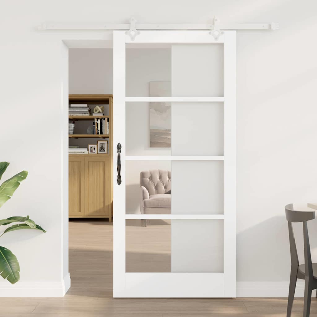 Schuifdeur Orkdal Massief Grenenhout En Glas