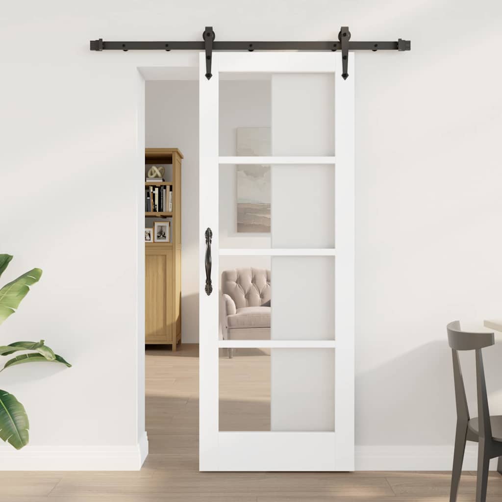 Schuifdeur Orkdal Massief Grenenhout En Glas