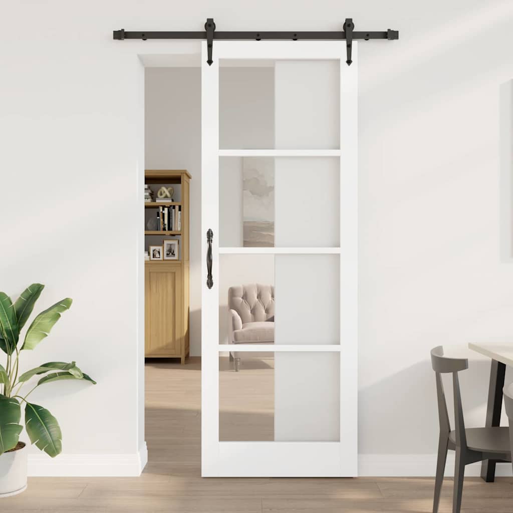 Schuifdeur Orkdal Massief Grenenhout En Glas